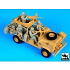 Black Dog US RSOV Rangers plus crew 4fig. for Hobby Boss