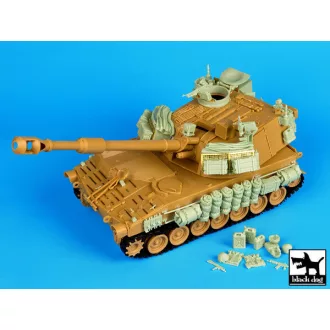   Black Dog M109A2 IDF conversion set for Kinetic – járműmakett-kiegészítő