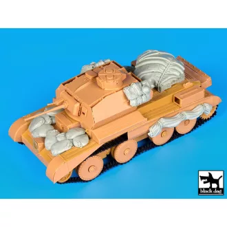   Black Dog British Cruiser Mk Ii accessories set for Bronco models – járműmakett-kiegészítő