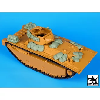   Black Dog LVT A4 accessories set for Italeri – járműmakett-kiegészítő