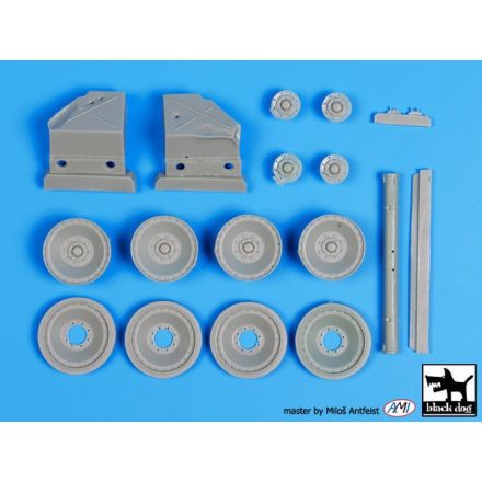 Black Dog Panther wheels detail set