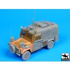 Black Dog Land Rover Defender Snatch Barracuda for Hobby Boss
