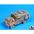 Black Dog Land Rover Defender Snatch Barracuda big set for Hobby Boss