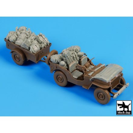 Black Dog Us Jeep airborne before drop accessories set for Bronco