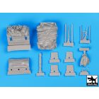 Black Dog Us Jeep airborne after drop accessories set for Bronco