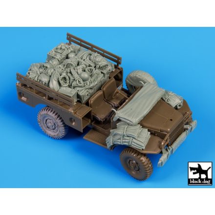 Black Dog Us Dodge airborne after drop accessories set for AFV