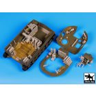 Black Dog M 109 A2 interier accessories set for AFV
