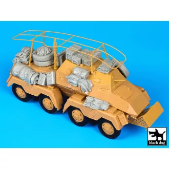   Black Dog Sd Kfz 263 accessories set for AFV – járműmakett-kiegészítő