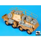 Black Dog Sd Kfz 263 accessories set for AFV