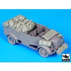 Black Dog Kfz. 70 MB 1500A accessories set for Mini Art
