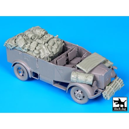 Black Dog Kfz. 70 MB 1500A accessories set for Mini Art