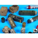 Black Dog British paratrooper equipment accessories set