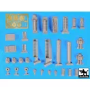 Black Dog British paratrooper equipment accessories set