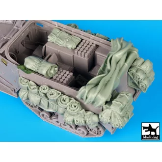   Black Dog M 4 mortar carrier accessories set No.2 for Dragon – járműmakett-kiegészítő