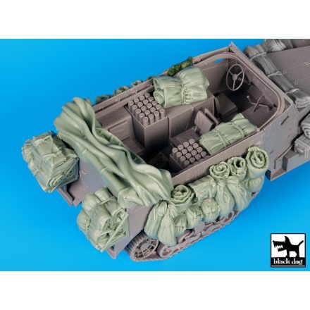 Black Dog M 4 mortar carrier accessories set N°2 for Dragon