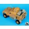 Black Dog M-ATV WINT-T A with equip.accessories set for Panda – járműmakett-kiegészítő