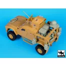 Black Dog M-ATV WINT-T A with equip.accessories set for Panda