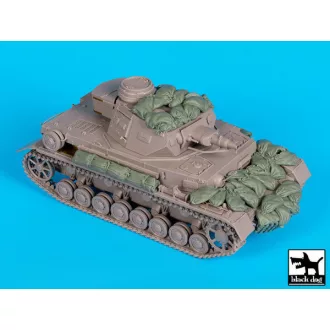   Black Dog Pz. Kpfw IV F1 accessories set for Italeri – járműmakett-kiegészítő