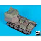 Black Dog Marder III with canvas accessories set for Dragon