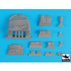 Black Dog Marder III with canvas accessories set for Dragon