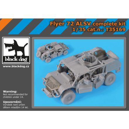 Black Dog Flyer 72 ALSV complete kit makett