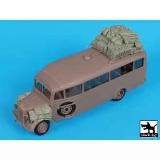   Black Dog Opel Blitz 3.6-47 Omnibus accessories set for Roden – járműmakett-kiegészítő