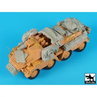   Black Dog Sd.Kfz. 233 accessories set – járműmakett-kiegészítő