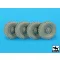 Black Dog M1117 Guardian wheels accessories set – járműmakett-kiegészítő