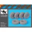 Black Dog Australian Land Rover wheels accessories set – járműmakett-kiegészítő