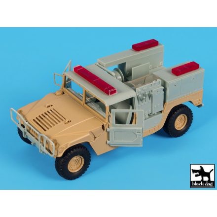 Black Dog Hummer mini pumper conversion set for Tamiya