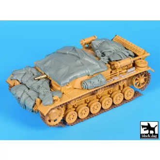   Black Dog Sturmgeschutz III AUSF D accessories set for Dragon – járműmakett-kiegészítő