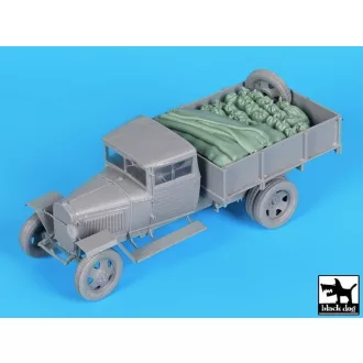 Black Dog GAZ MM mod.1943 accessories set for Mini Art