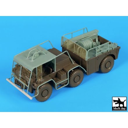 Black Dog M 561 Gama Goat fire truck V2 conversion set for Tamiya