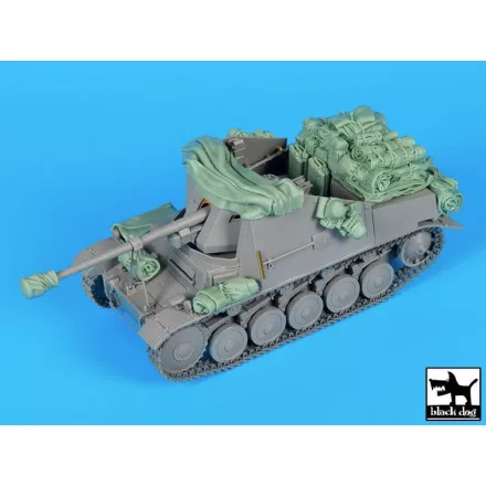 Black Dog Marder II Sd.Kfz 131 acessories set fot Dragon