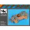 Black Dog Kübelwagen Africa Corps accessories set for Tamiya – járműmakett-kiegészítő