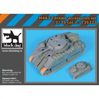   Black Dog M4A2 Tarawa accessories set for Dragon – járműmakett-kiegészítő