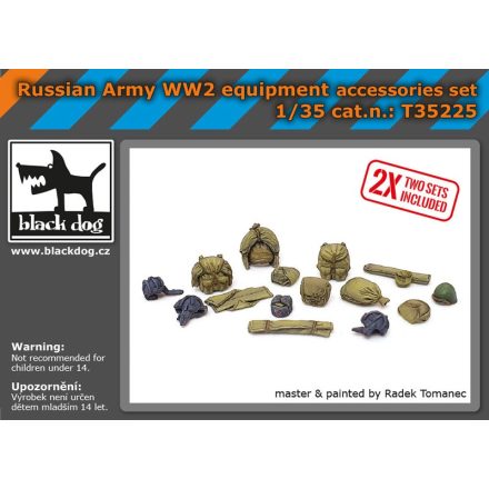 Black Dog Russian Army WW2 equipment accessories set