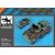 Black Dog U.S. M 8 Greyhound accessories set for Tamiya