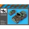 Black Dog U.S. M 8 Greyhound accessories set for Tamiya – járműmakett-kiegészítő