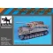 Black Dog Hummel Sd.Kfz 162 Accessories Set (For Dragon) – járműmakett-kiegészítő