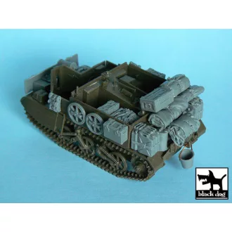   Black Dog Bren Carrier accessories set for Tamiya 32518, 28 resin parts – járműmakett-kiegészítő