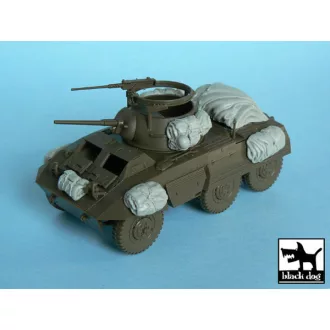   Black Dog M 8 accesories set for Tamiya 32551, 8 resin parts – járműmakett-kiegészítő