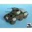 Black Dog M 8 accesories set for Tamiya 32551, 8 resin parts – járműmakett-kiegészítő
