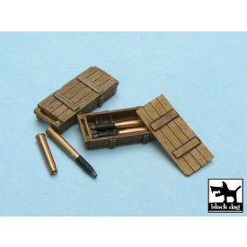 Black Dog King Tiger ammo boxes 10 boxes + ammo