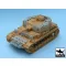 Black Dog Pz.Kpfw. IV Ausf J accessories set for Tamiya 32518, 20 resin parts – járműmakett-kiegészítő