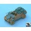 Black Dog Kübelwagen accessories set for Tamiya 32503, 26 resin parts – járműmakett-kiegészítő