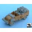 Black Dog Steyr Type 1500A/01 accessories set for Tamiya 32549, 25 resin parts – járműmakett-kiegészítő