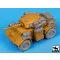 Black Dog British Staghound Mk III accessories set for Bronco models – járműmakett-kiegészítő