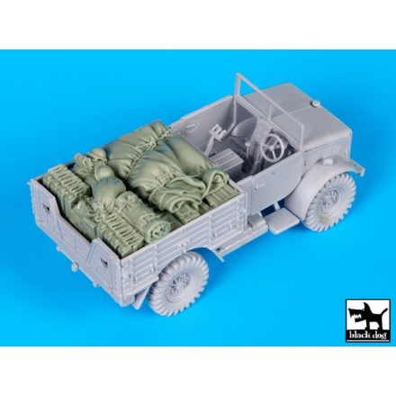 Black Dog Bedford MWD accessories set for Airfix