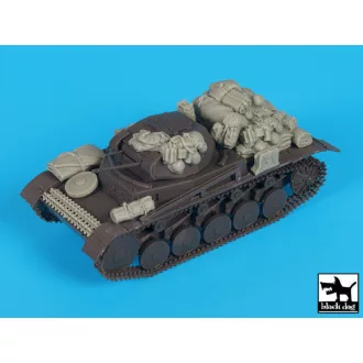   Black Dog Panzerkampfwagen II ABC accessories set for Tamiya – járműmakett-kiegészítő